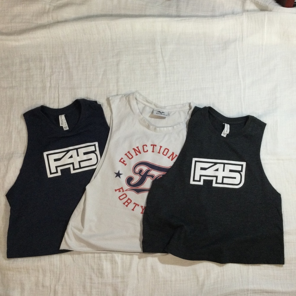 Four F45 tanks for one price!